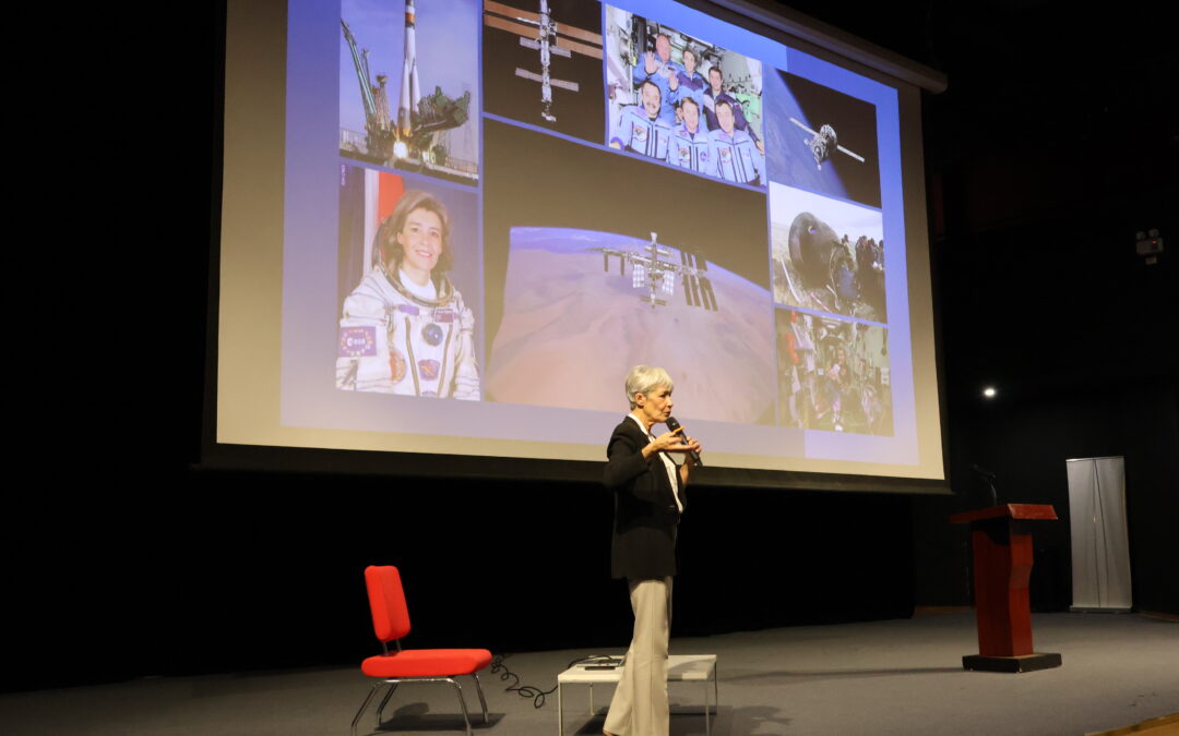Rencontre avec Claudie Haigneré, première Française dans l’espace