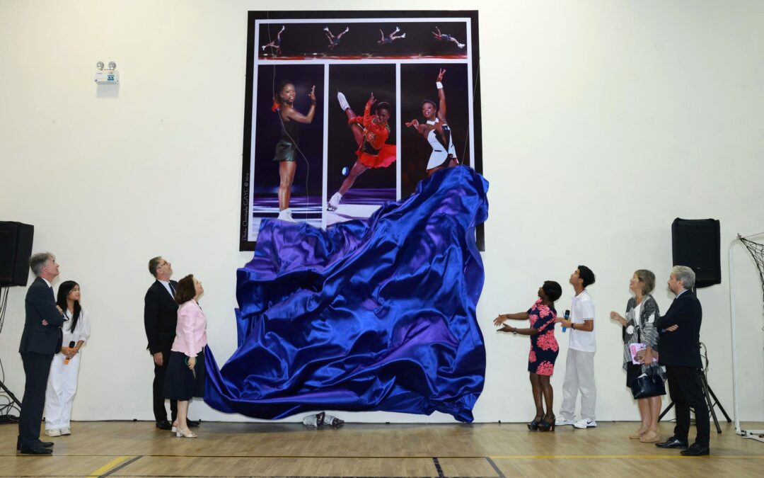 Cérémonie de dénomination du gymnase du LFAY