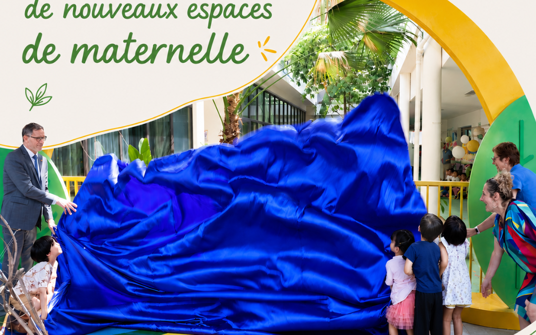 Inauguration de nouveaux espaces de maternelle