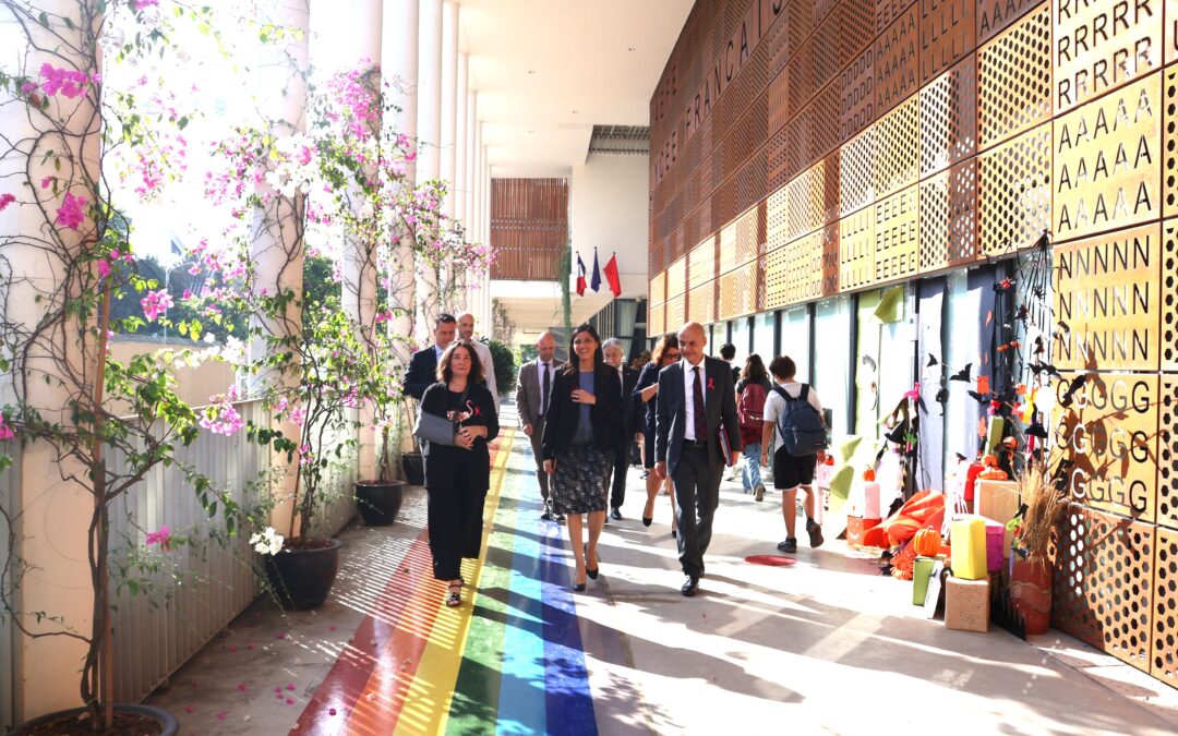 Visite de la Ministre au LFAY